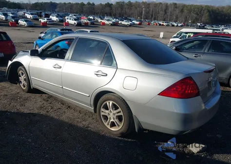 2007 Honda Accord 2.4 Ex z USA, uszkodzony, nr VIN 1HGCM56767A065623